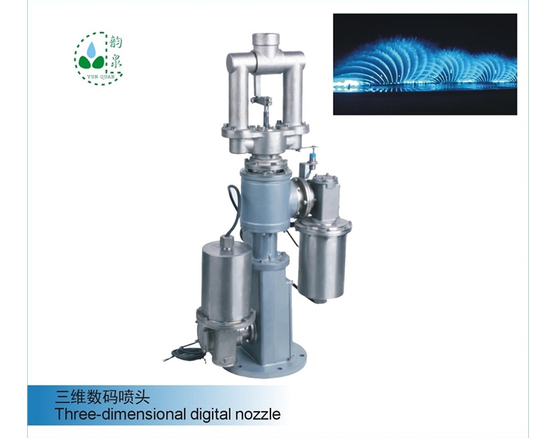 三维数码喷头