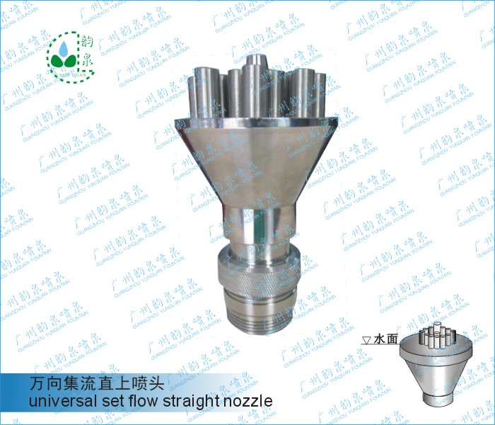 万向集流直上喷头